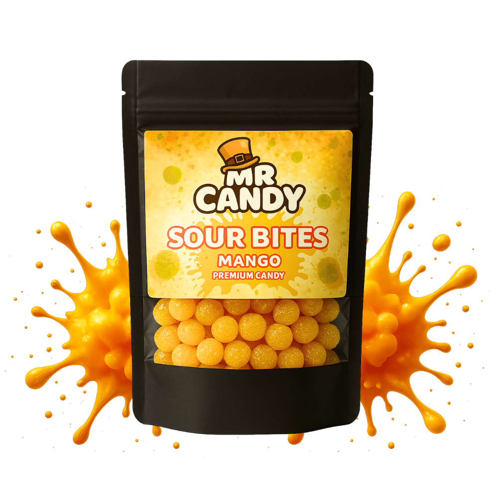 Mr Candy Sour Bites Viral Żelki Blue Rasberry